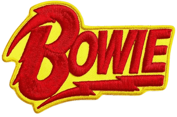 Custom embroidered name patch featuring the name 