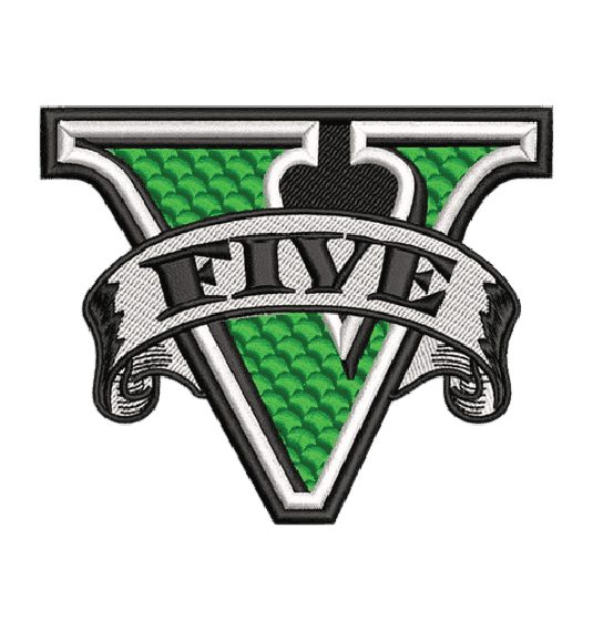 Custom embroidery digitizing preview featuring the 